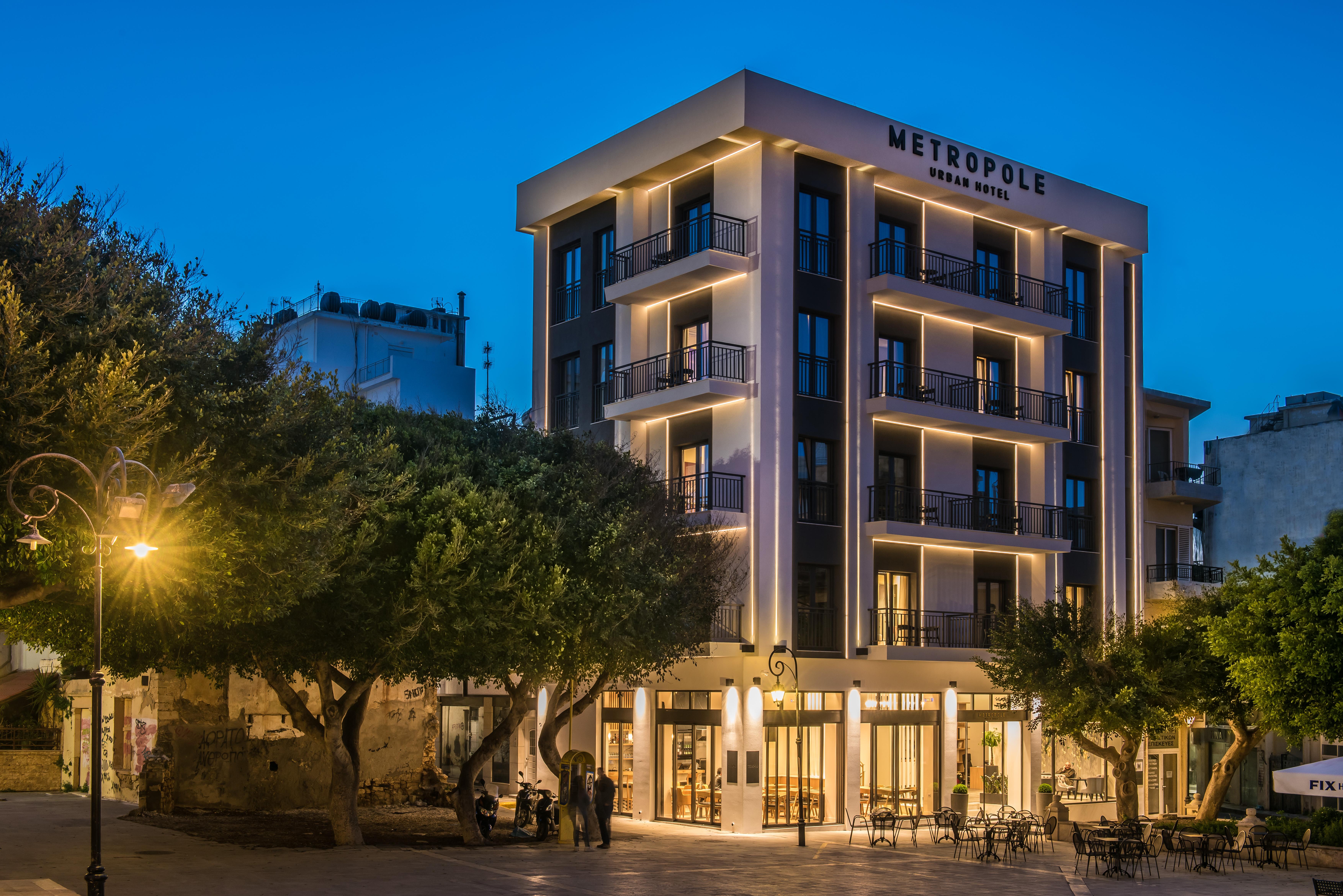 Metropole Urban Hotel Heraclión Exterior foto